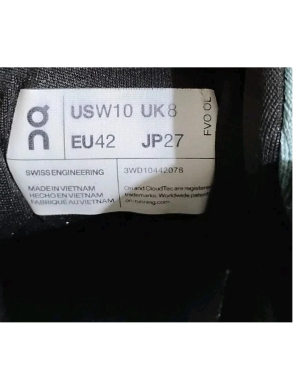 On Cloudsurfer Women's Size 10 Mineral Aloe Athletic Running Shoes 3WD10442078